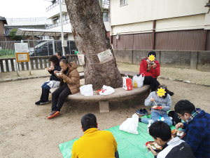 ホームのみんなでお花見🌸に行ってきました！